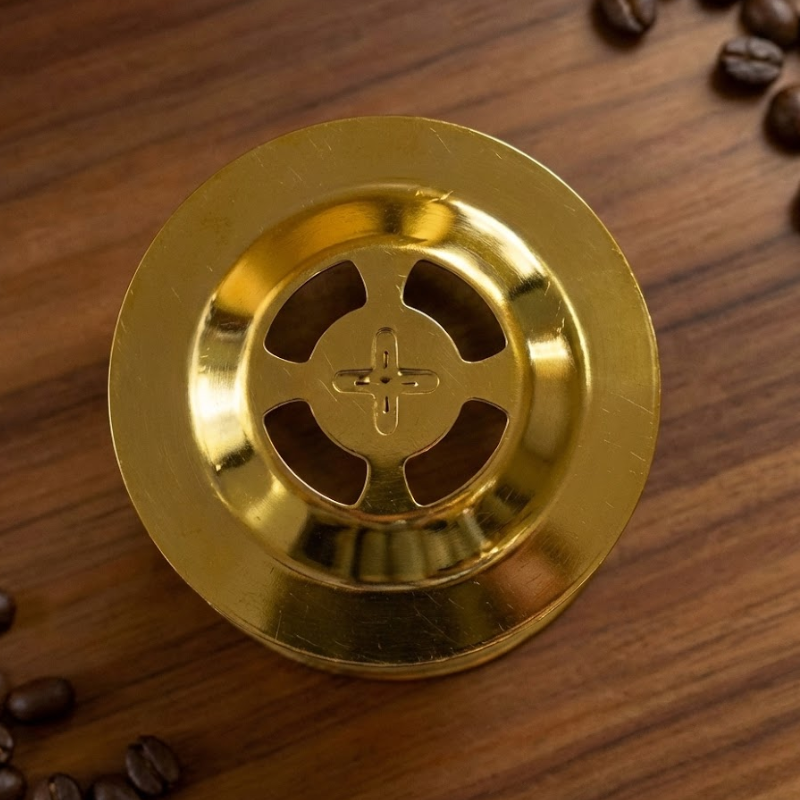 Filtro de Café Inox Dourado - Tamanho 103
