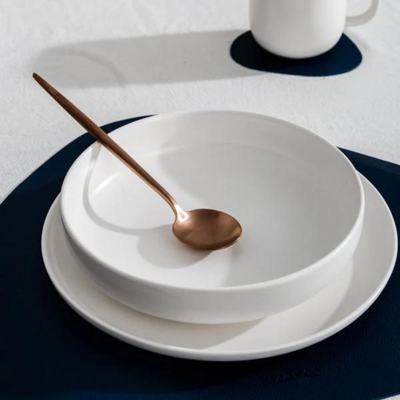 Jogo de Talheres Inox Minimalista Milão Rose