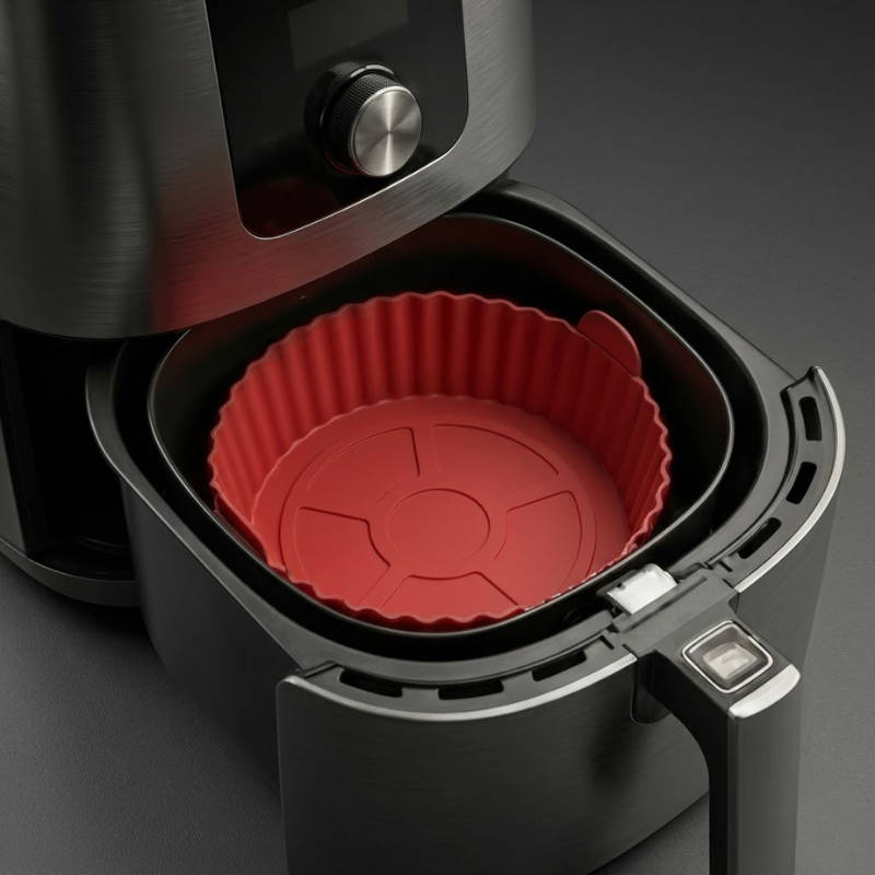 Kit 6 Formas de Silicone Premium para Air Fryer