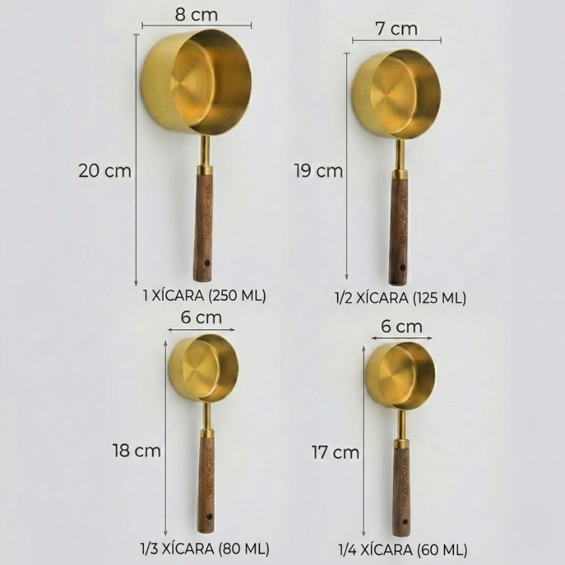 Medidor de Café Paris - 4 Unidades