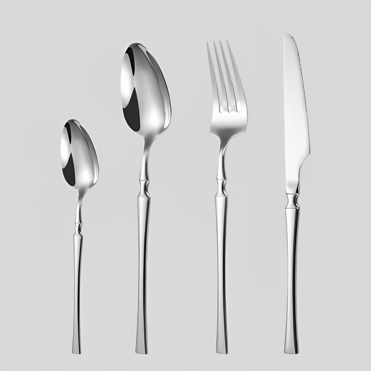 Faqueiro Inox Vaticano Prata