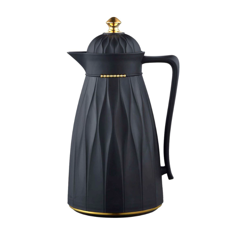 Garrafa Térmica de Café Paris - Preta e Dourada 1L