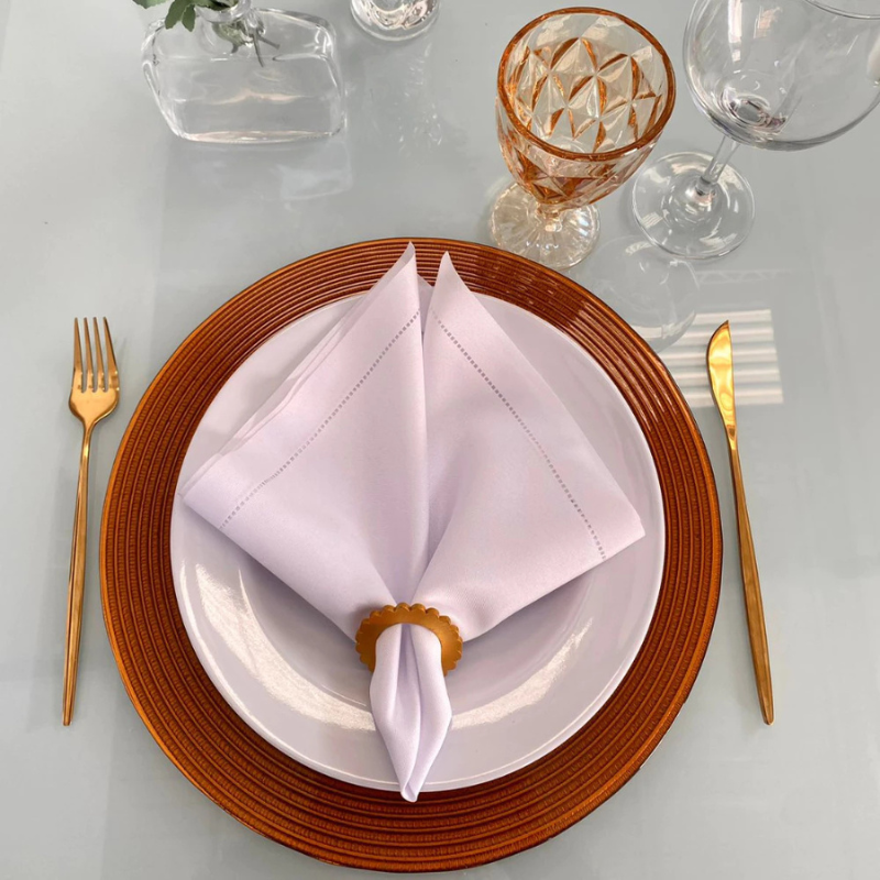 Guardanapo Notredame Ponto Ajour Branco