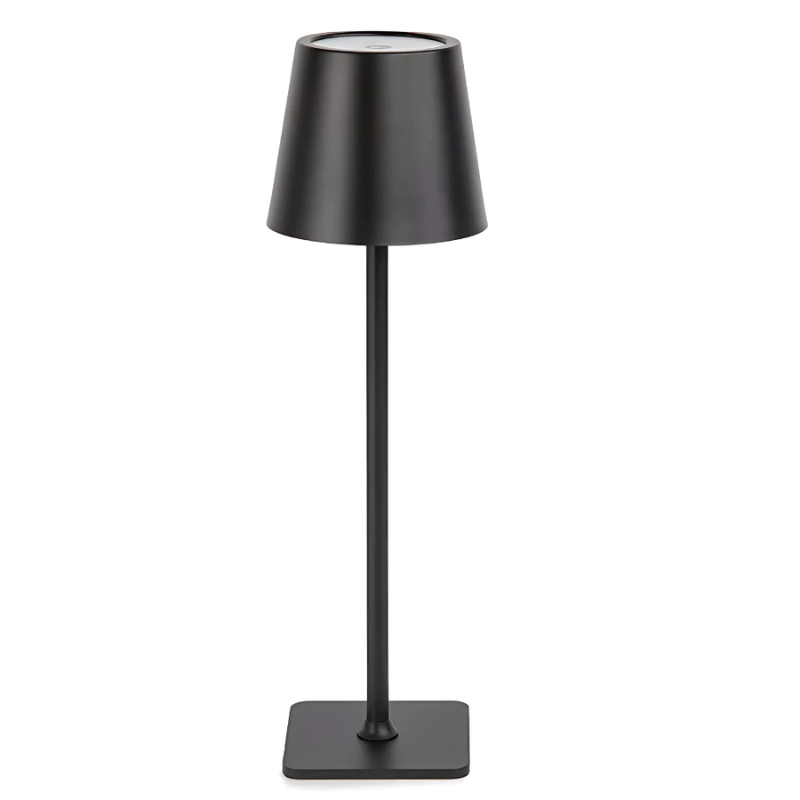 Luminária de Led Suiça com Acendimento ao Toque Preto