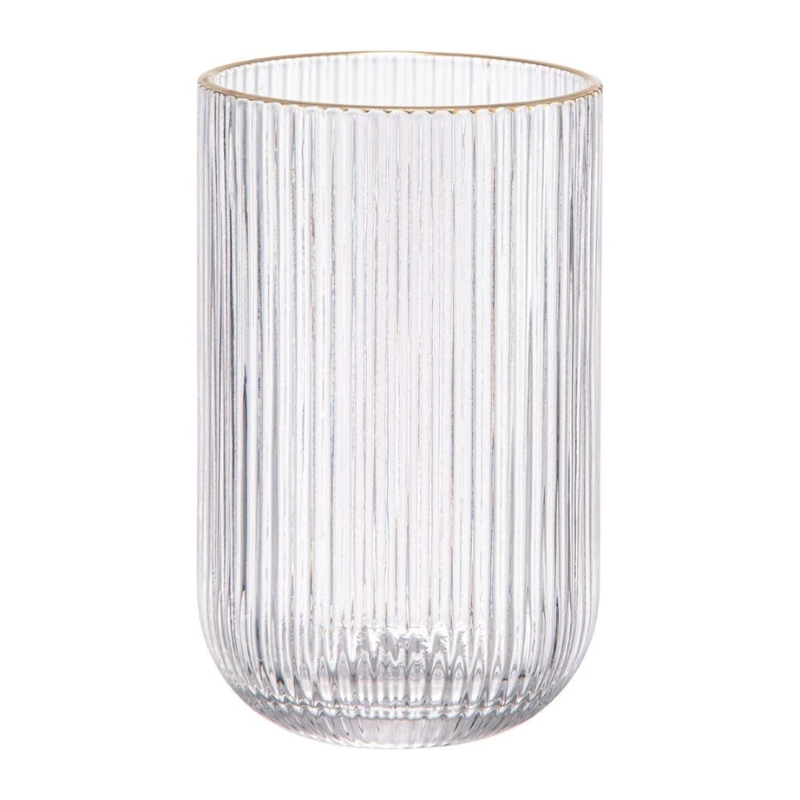 Copos Versalhes Borda Dourada - 6 unidades (460ml)