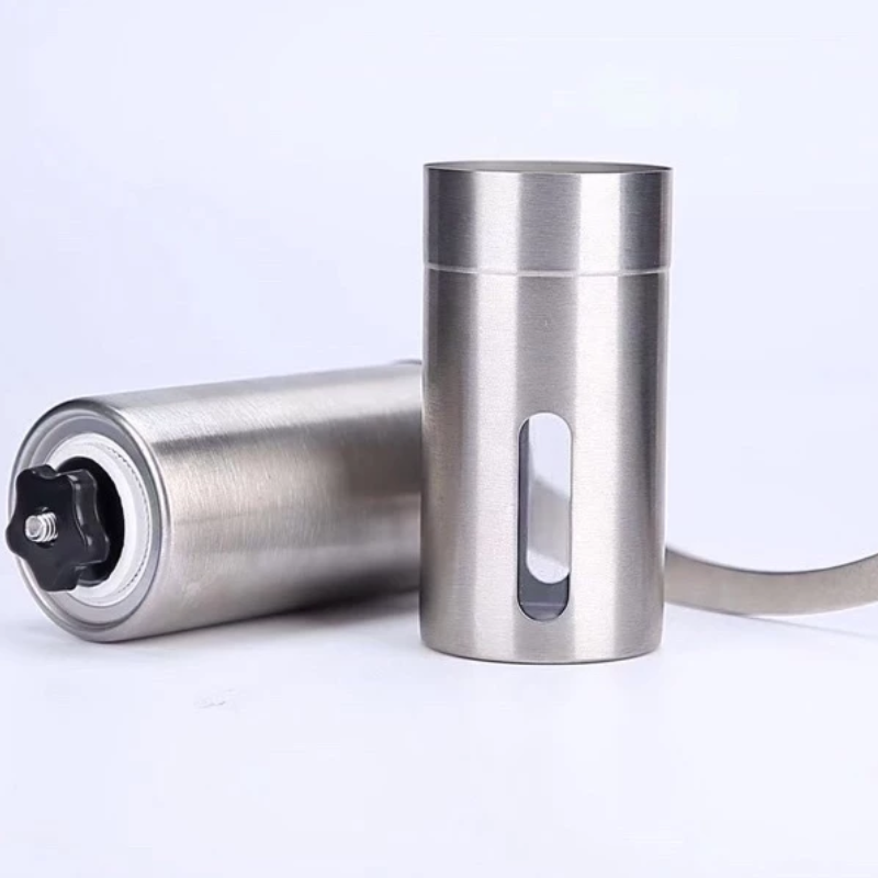 Moedor de Café Manual Turquia Prata