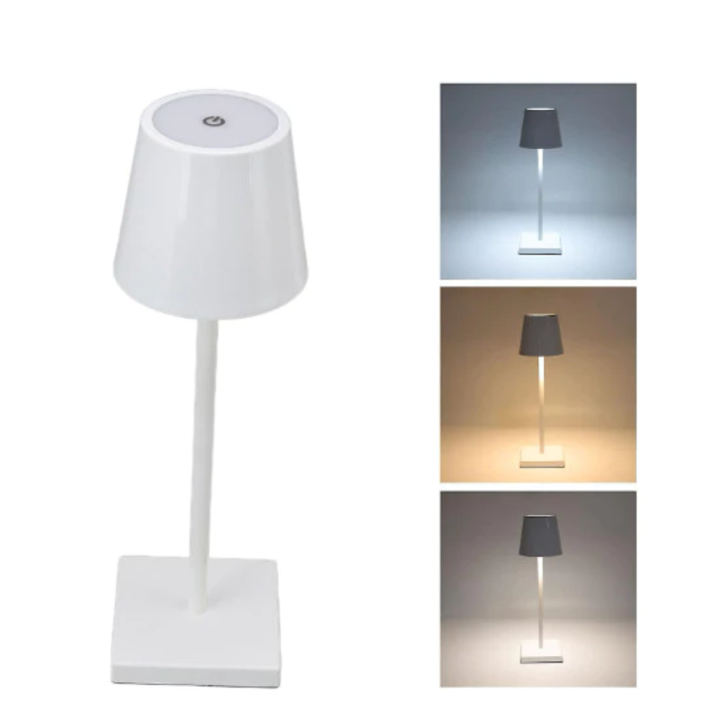 Luminária de Led Suiça com Acendimento ao Toque Branco