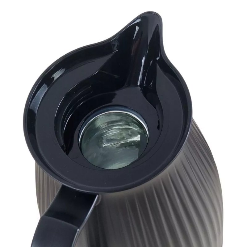 Garrafa Térmica de Café Veneza - Preta e Dourada 1L