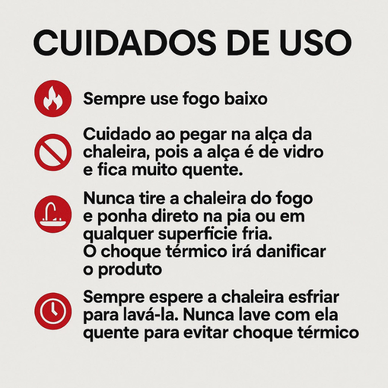 Chaleira de Vidro Liverpool 1L