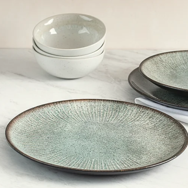 Prato Raso de Porcelana Esmeralda