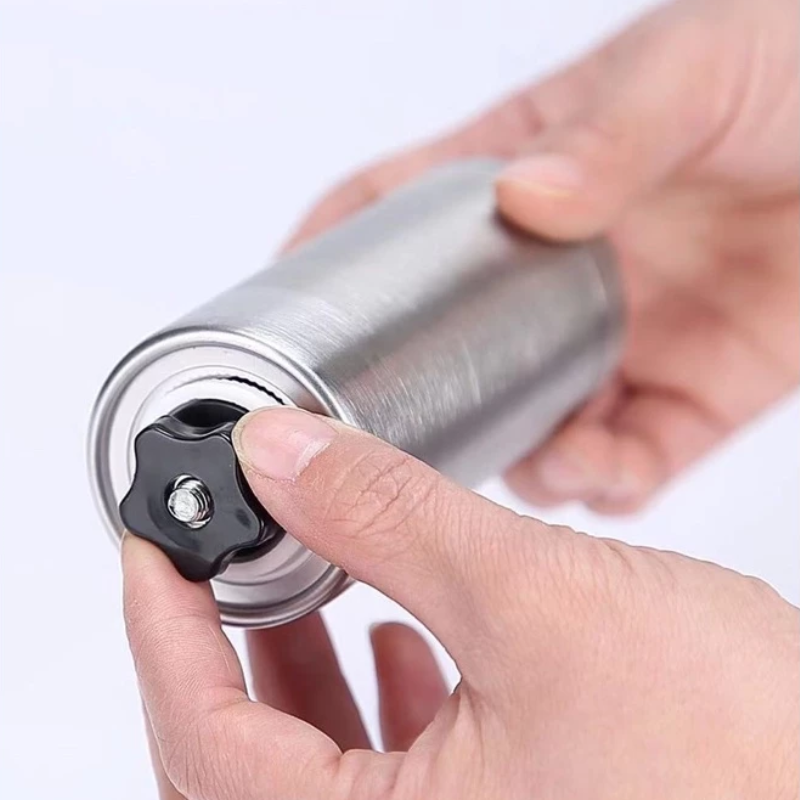 Moedor de Café Manual Turquia Prata