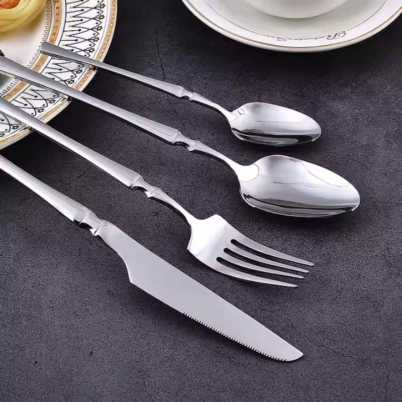 Faqueiro Inox Vaticano Prata