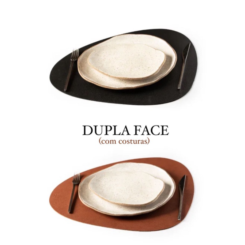 Jogo Americano Dupla Face Florença 6 peças [BLACK FRIDAY 2025]