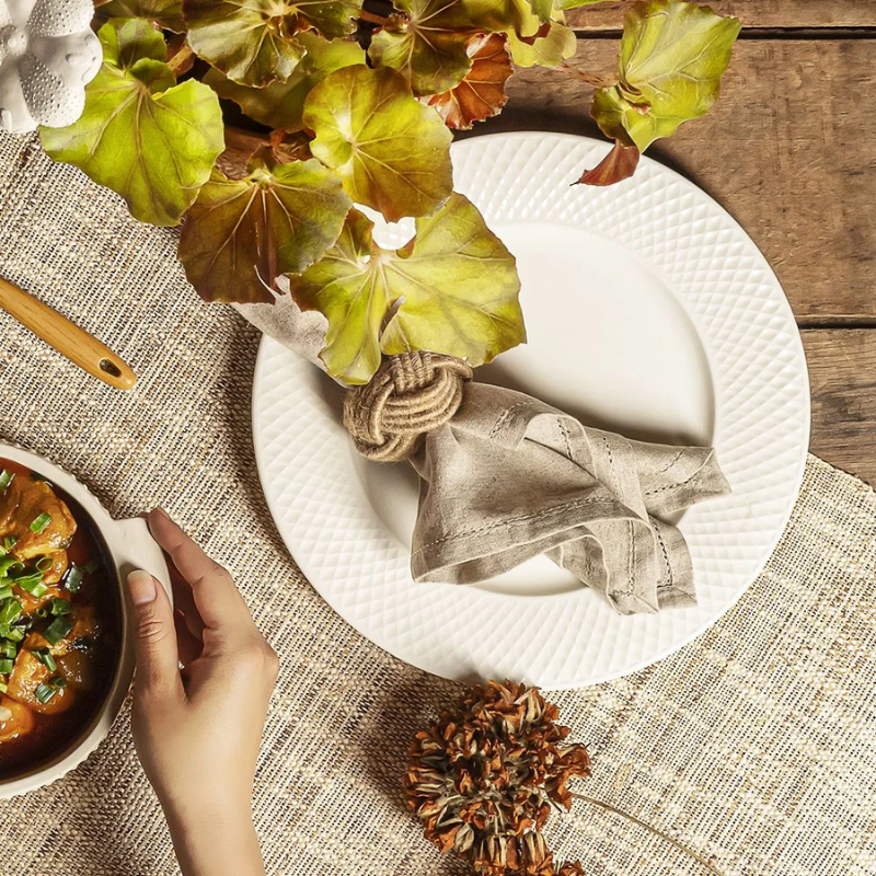 Prato Raso de Porcelana Francês