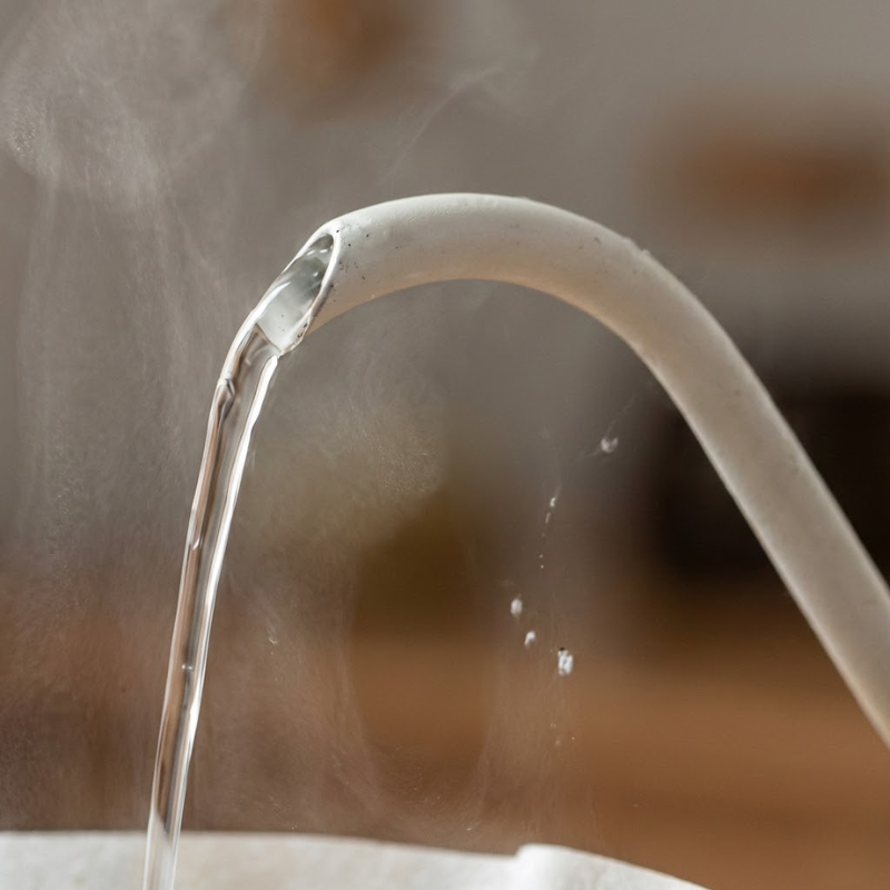 Bule de Inox Inglês - Branco 600ml