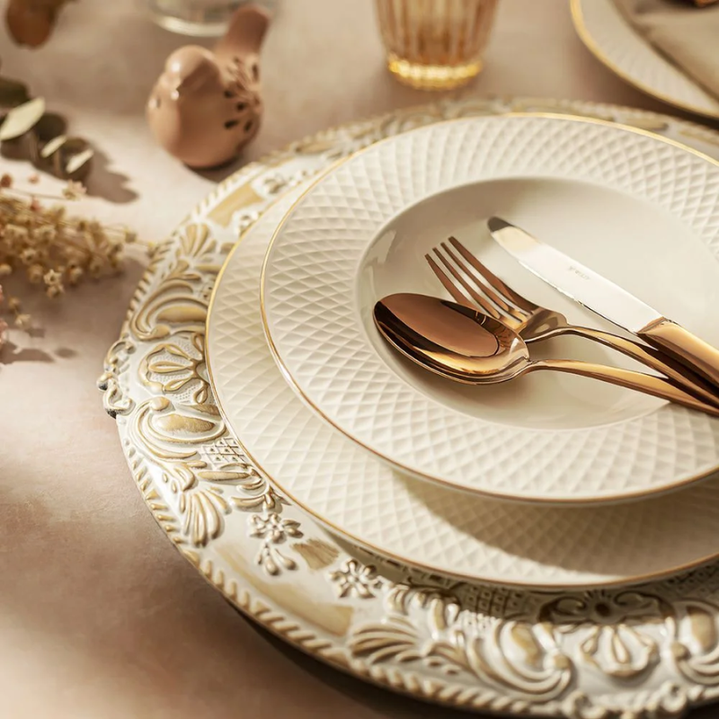Aparelho de jantar Gold 42 Peças