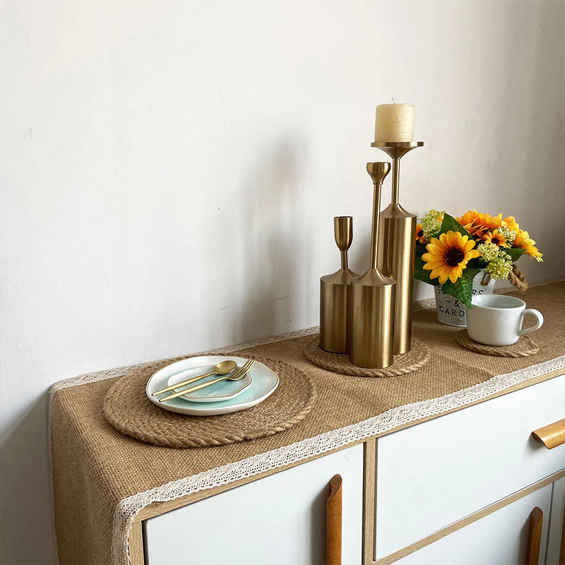 Sousplat Rústico - 6 Peças [BLACK FRIDAY 2025]