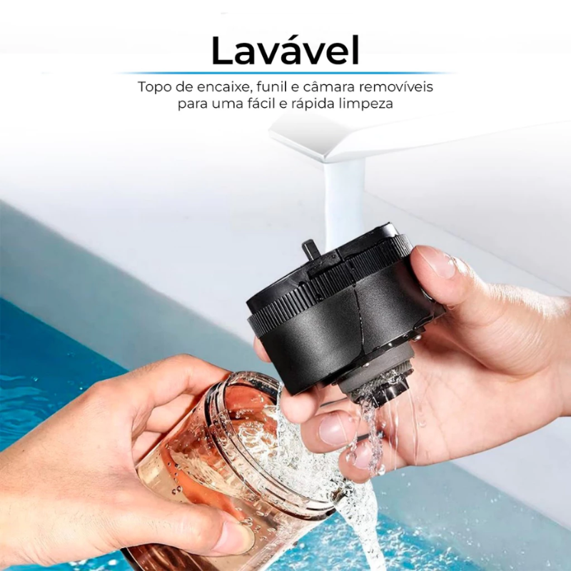 Moedor de Café Elétrico Holanda Preto