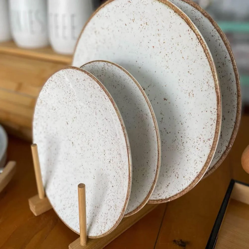 Prato de Porcelana Florida