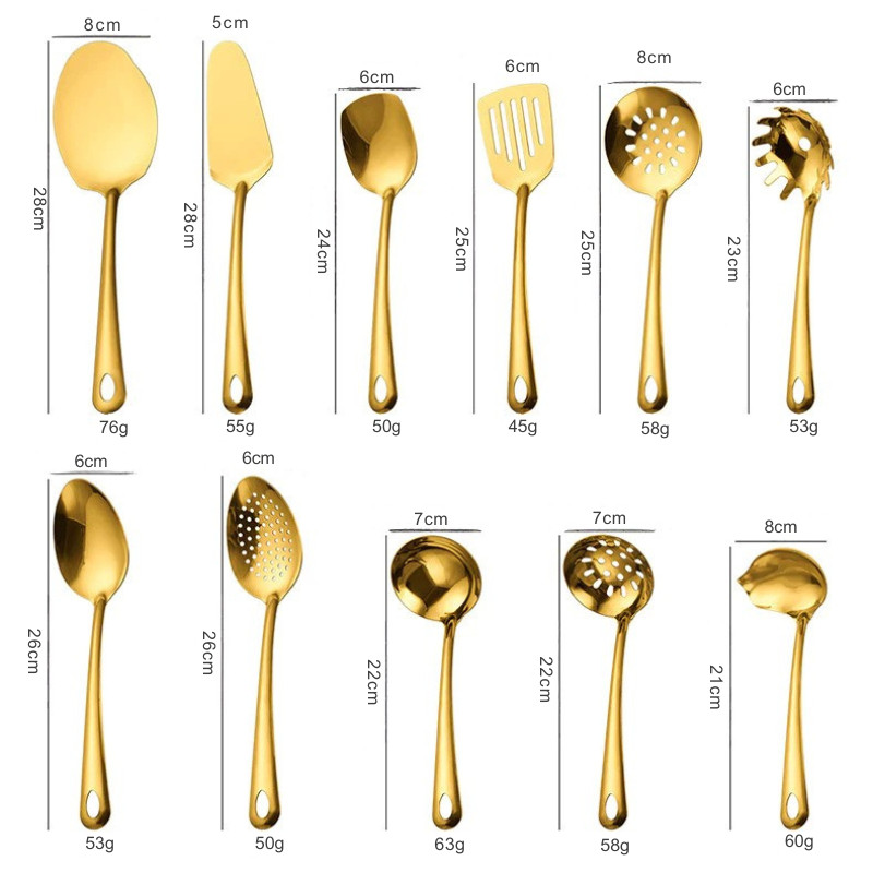 Talheres de Servir Jogo de 11 Peças