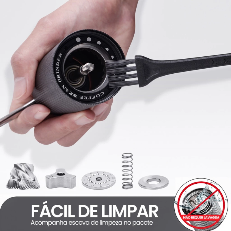 Moedor de Café Manual Paris Preto