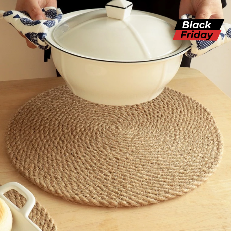 Sousplat Rústico - 6 Peças [BLACK FRIDAY 2025]