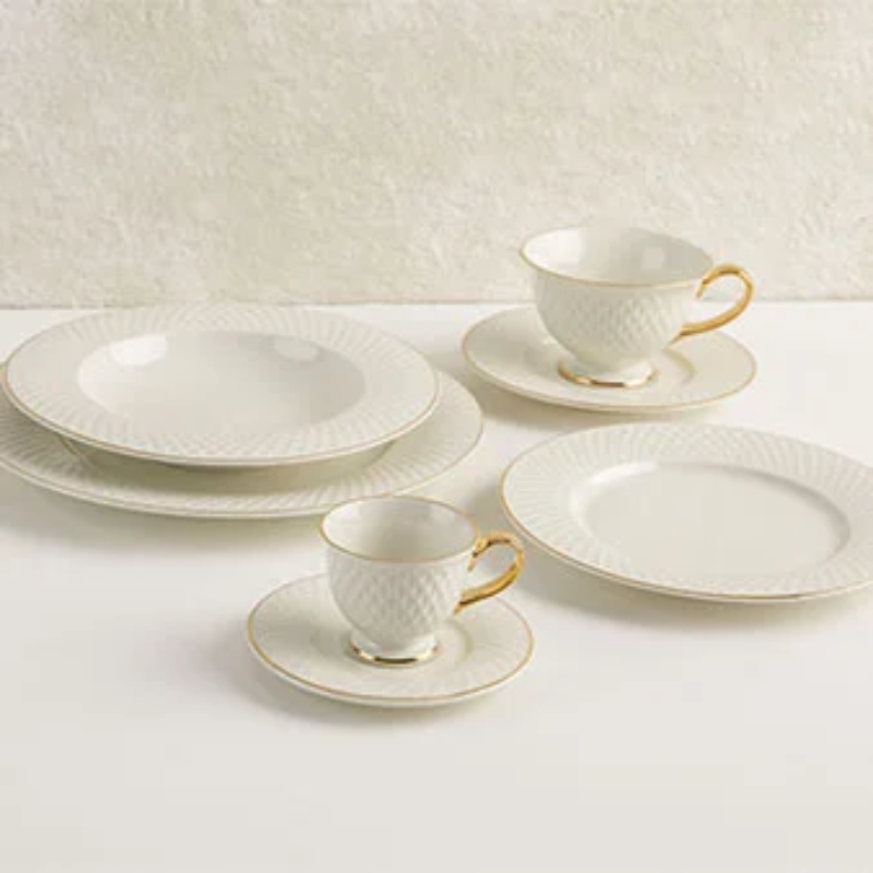 Aparelho de jantar Gold 42 Peças