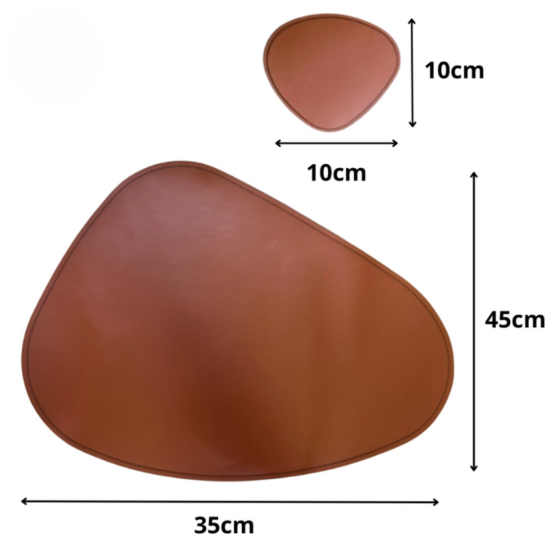 Jogo Americano Dupla Face Florença 6 peças [BLACK FRIDAY 2025]