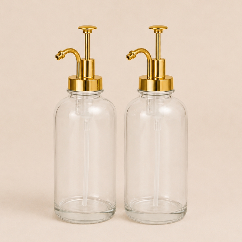 Kit Barista Premium – 2 Dispensers para Xaropes 500 ml