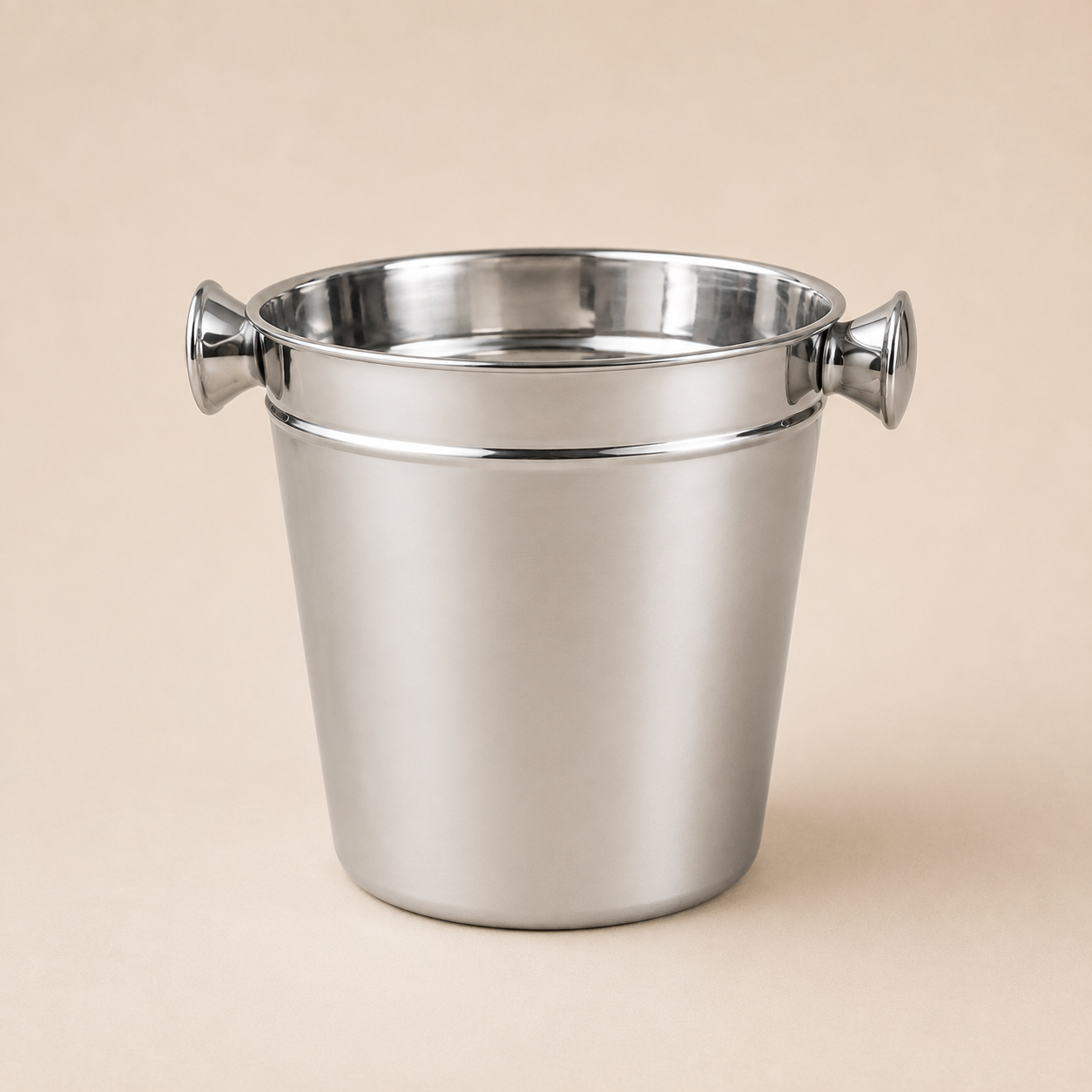 Champanheira Bellagio em Aço Inox – Balde de Gelo e Bebidas
