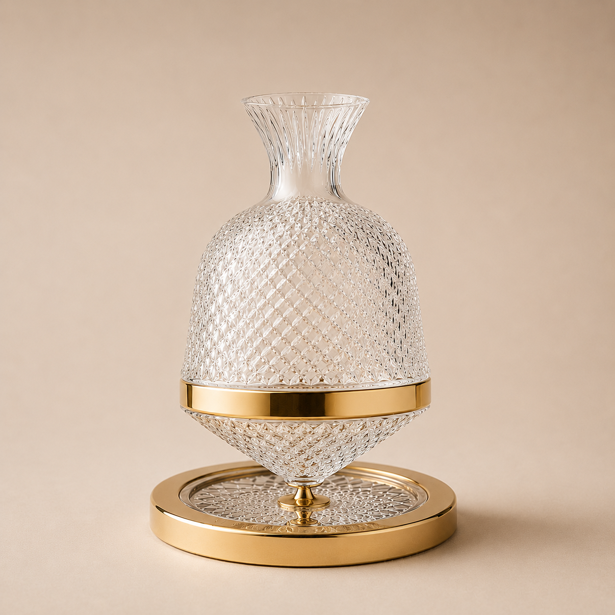 Decanter Imperiale Giratório 360° em Cristal