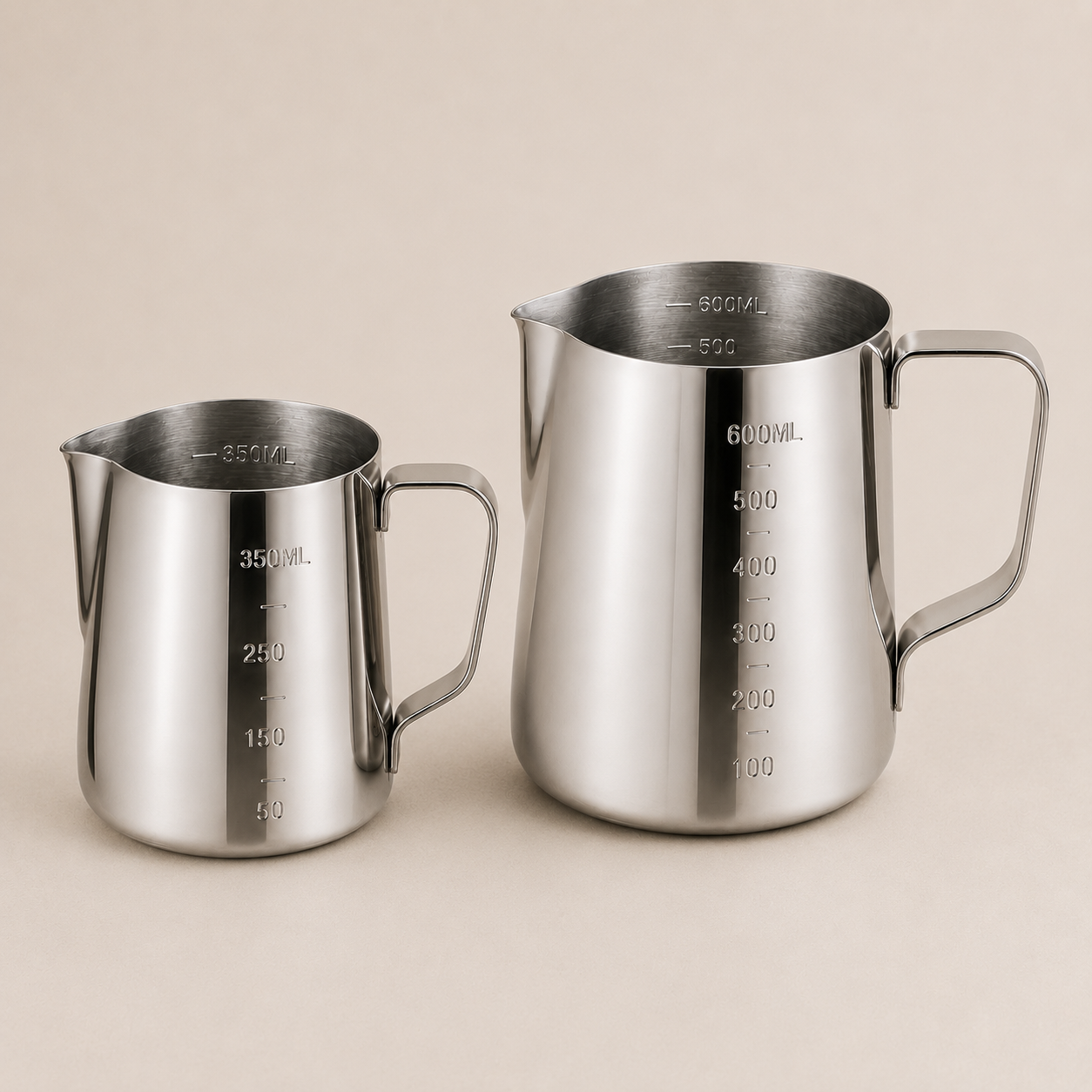 Jarra Barista Milano em Inox com Medidor