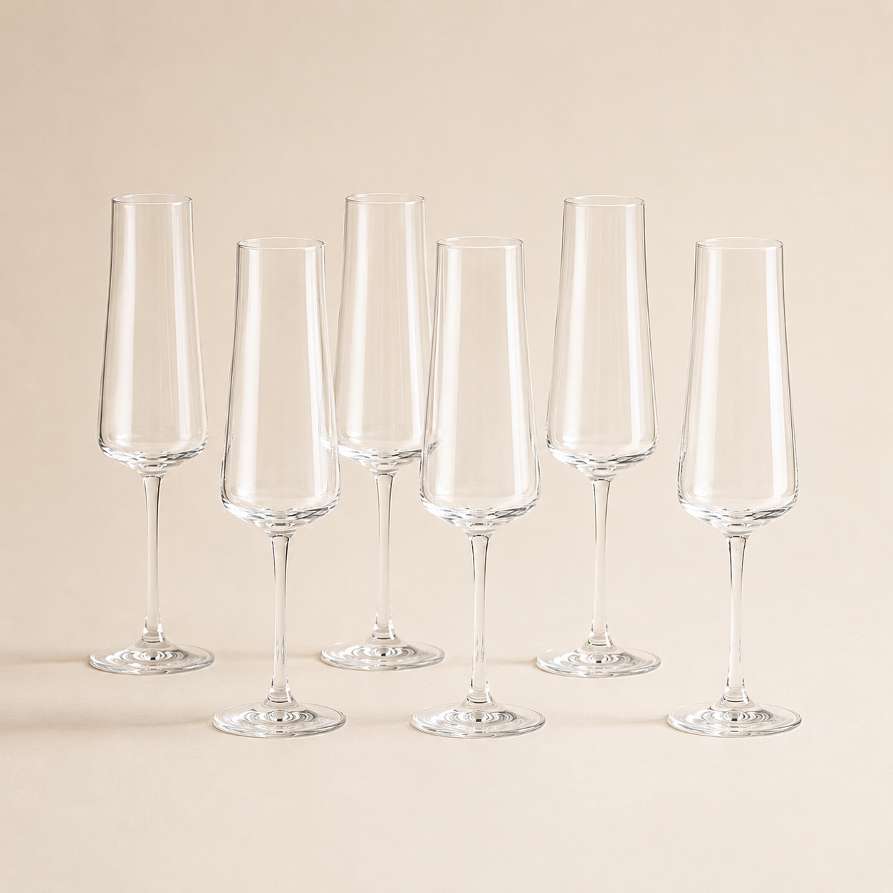 Taças Élise em Cristal para Champagne