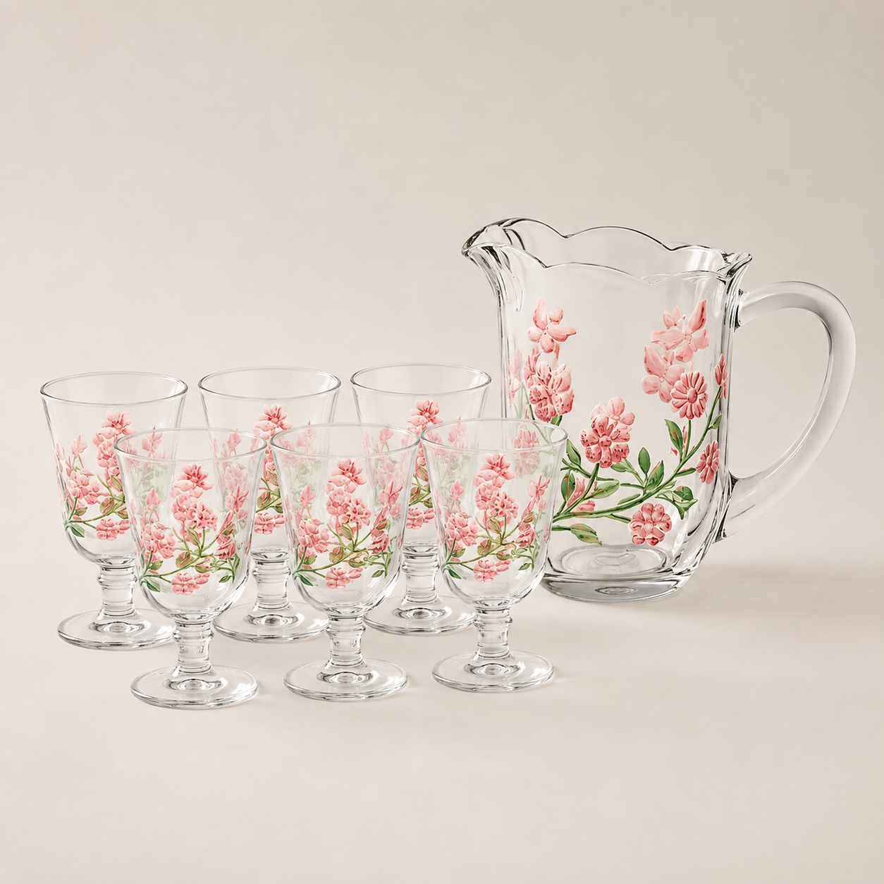 Conjunto Florença em Cristal