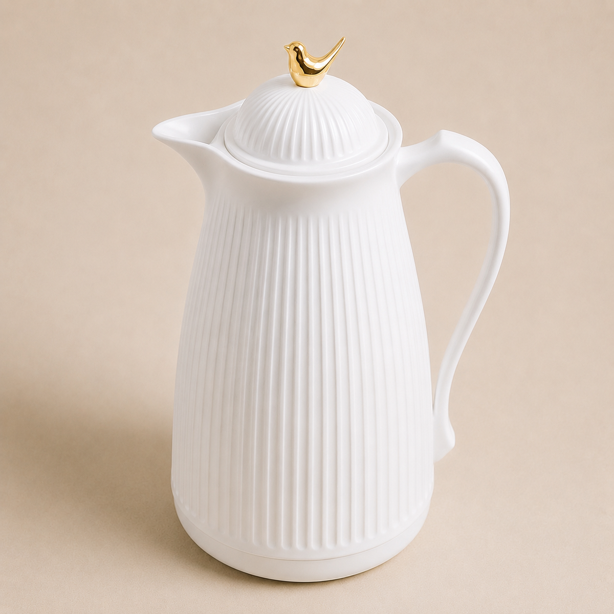 Garrafa Térmica de Café Veneza 1L - Branco