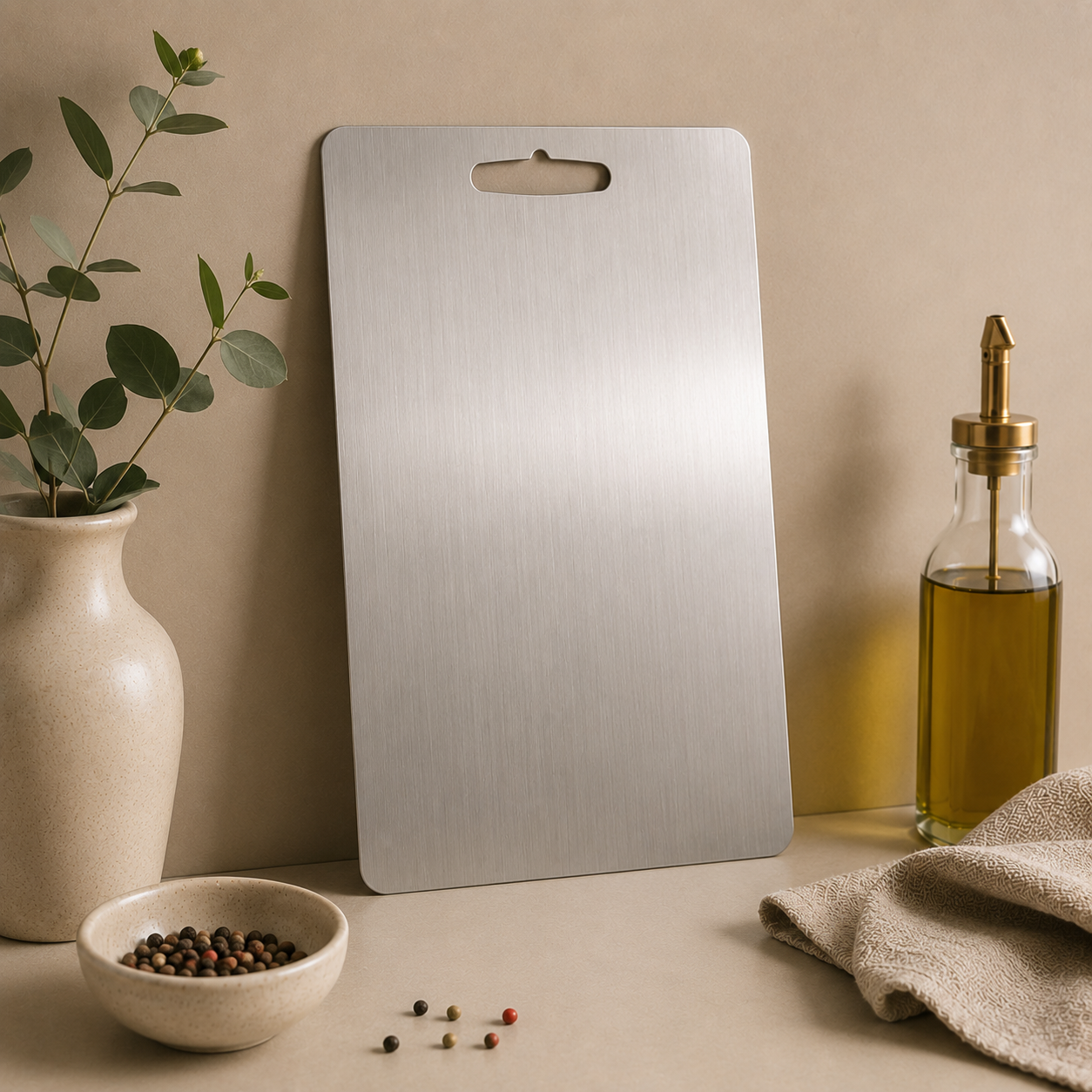 Kit 3 Tábuas de Corte de Inox [Oferta Dia dos pais]