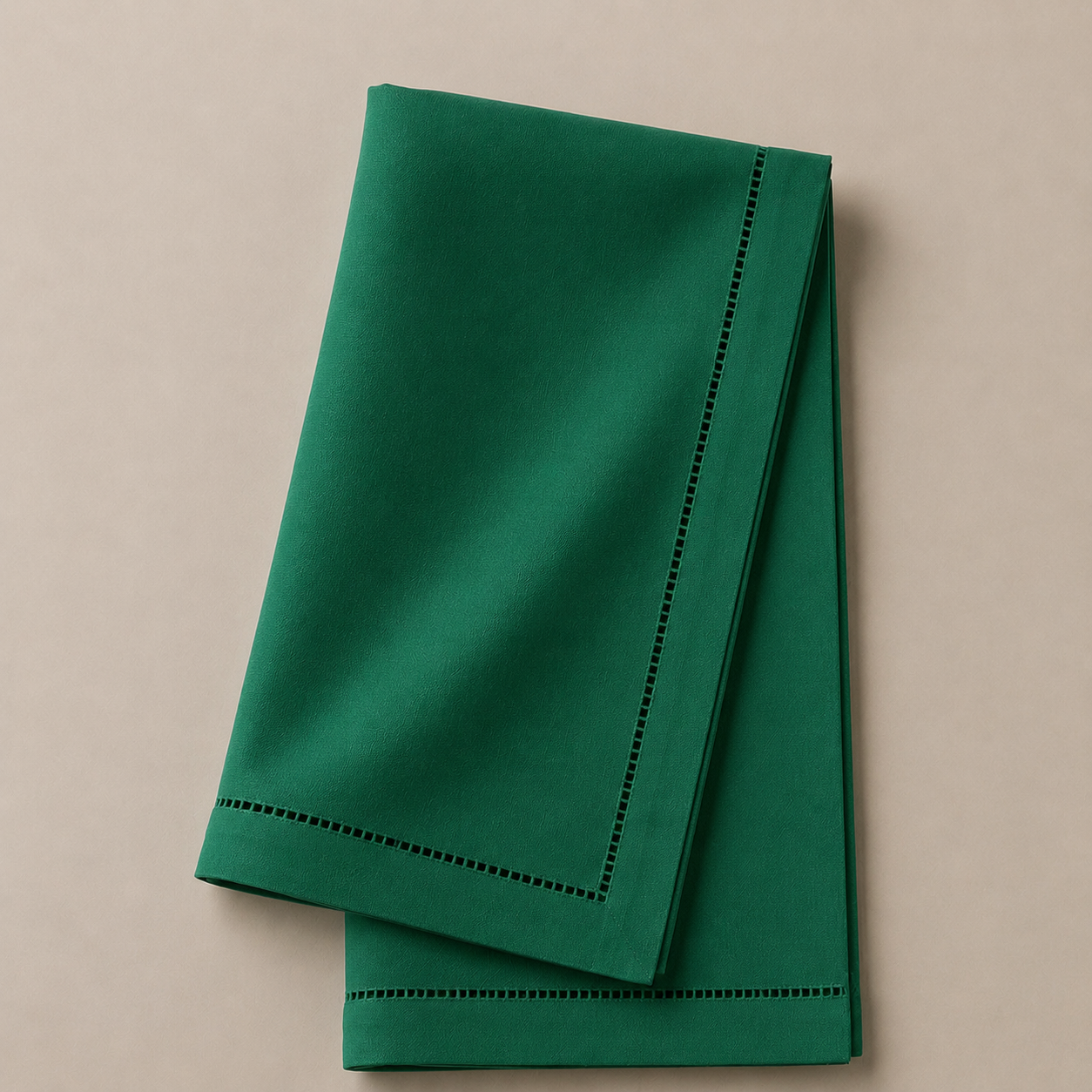 Guardanapo Notredame Ponto Ajour Verde Bandeira