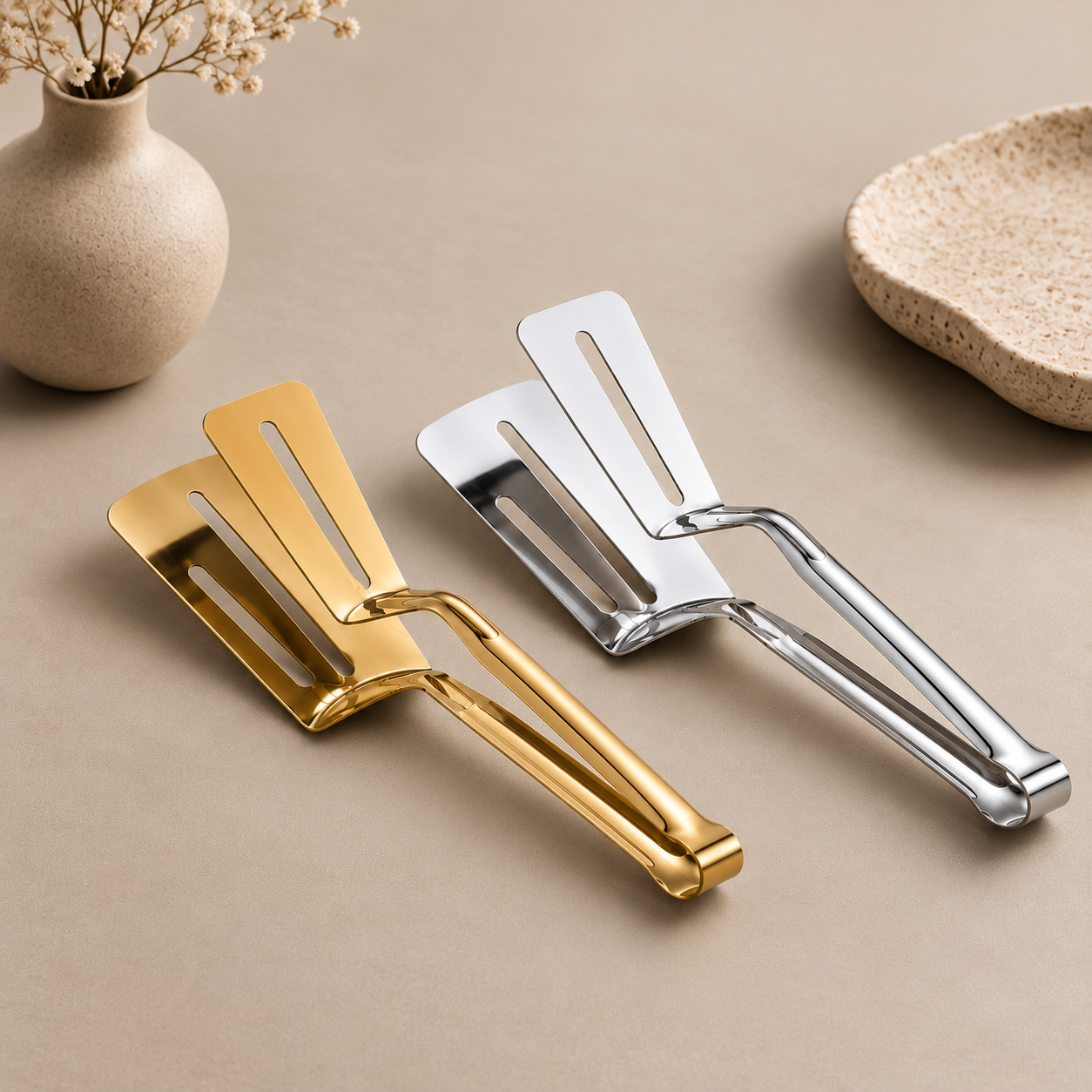 Pegador Duplo Aço Inox