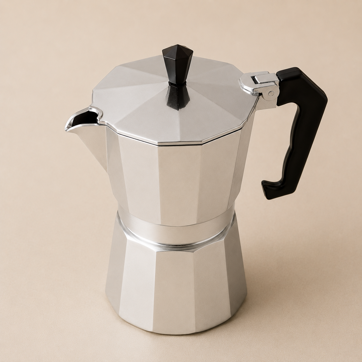 Cafeteira Italiana Moka em Alumínio
