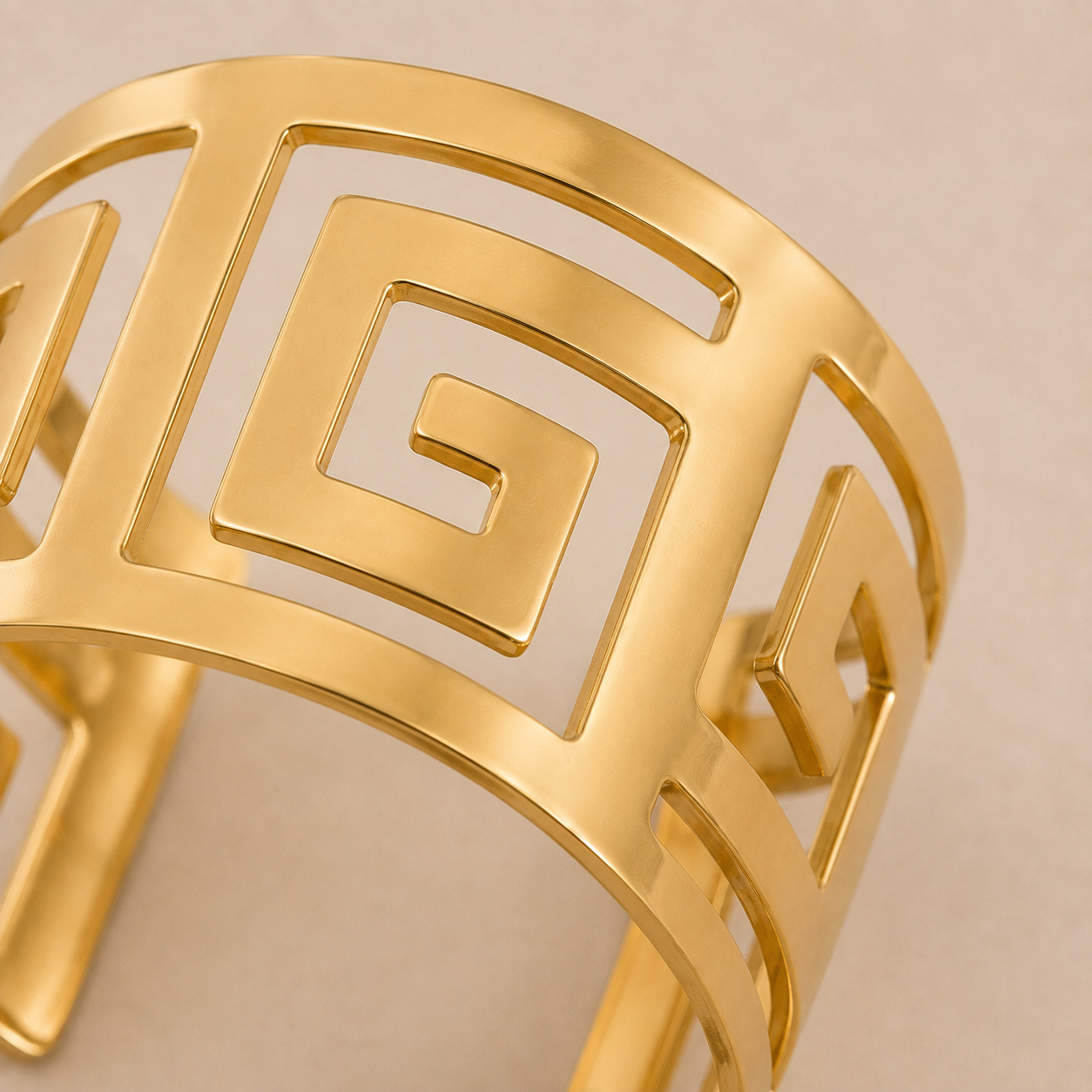 Anel de Guardanapo Roma Dourado