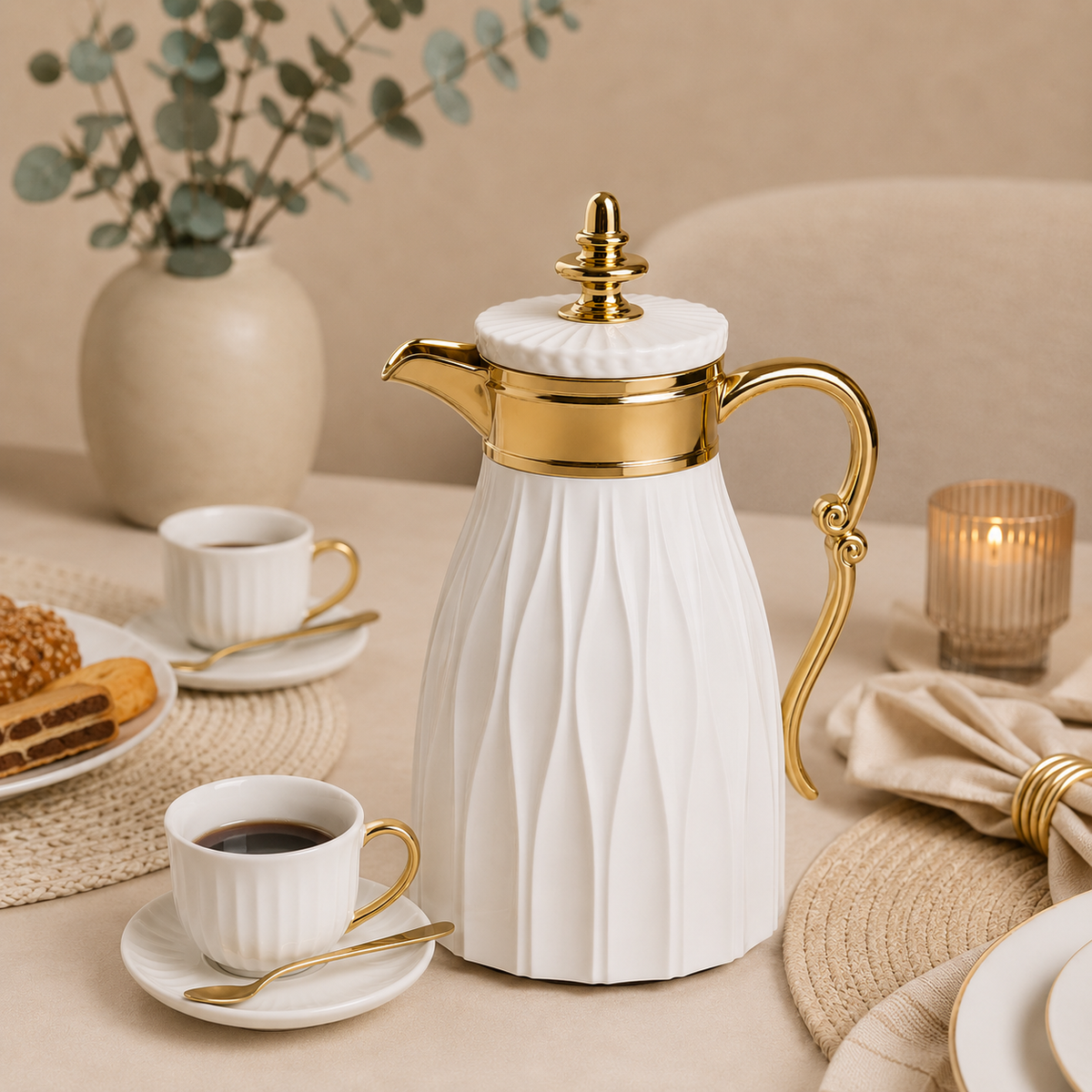 Garrafa Térmica de Café Dubai