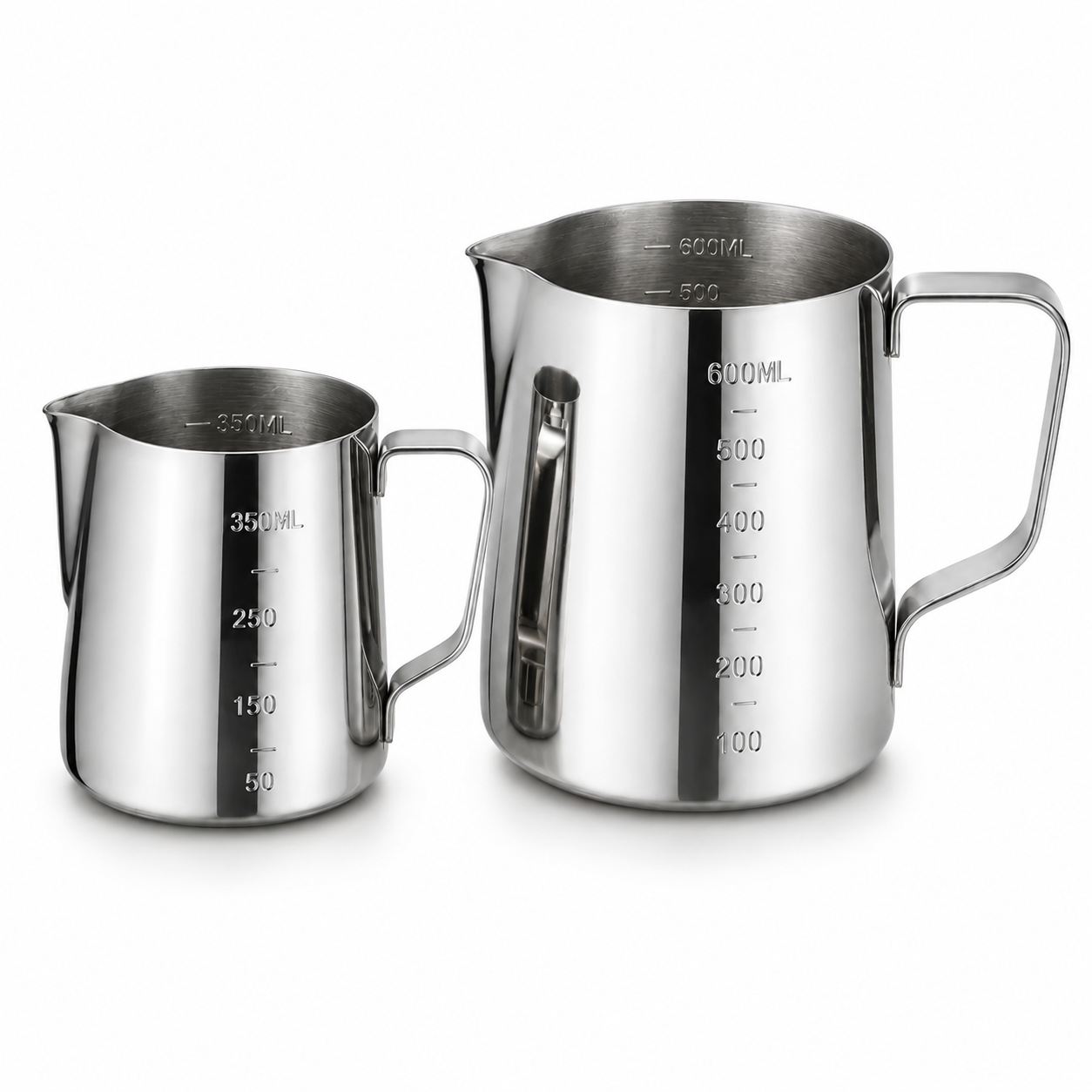 Jarra Barista Milano em Inox com Medidor