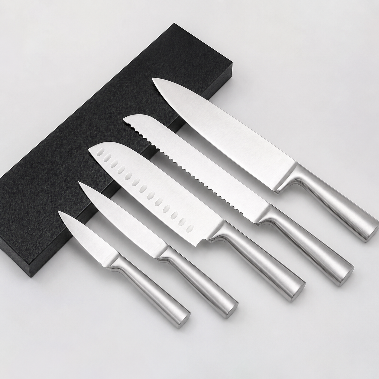 Conjunto de Facas Profissional Aço Inox