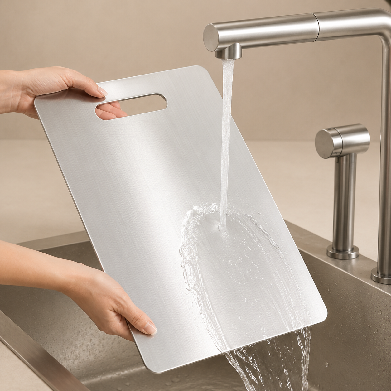 Kit 3 Tábuas de Corte de Inox [Oferta Fecha Mês Agosto]