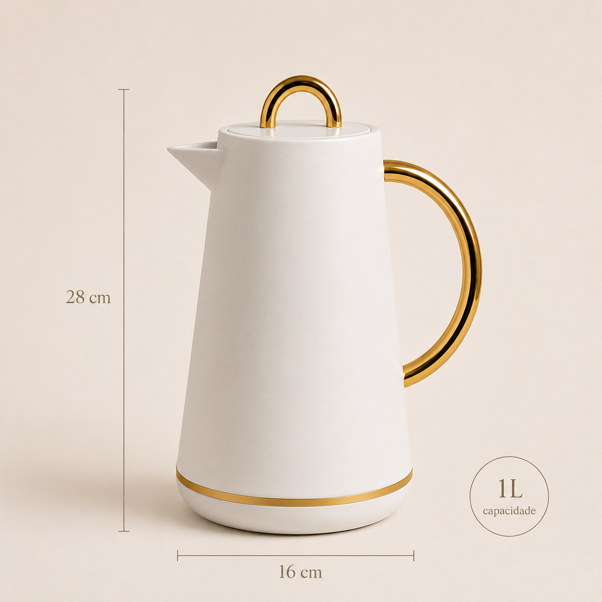 Garrafa Térmica de Café Dinamarquesa - 1L