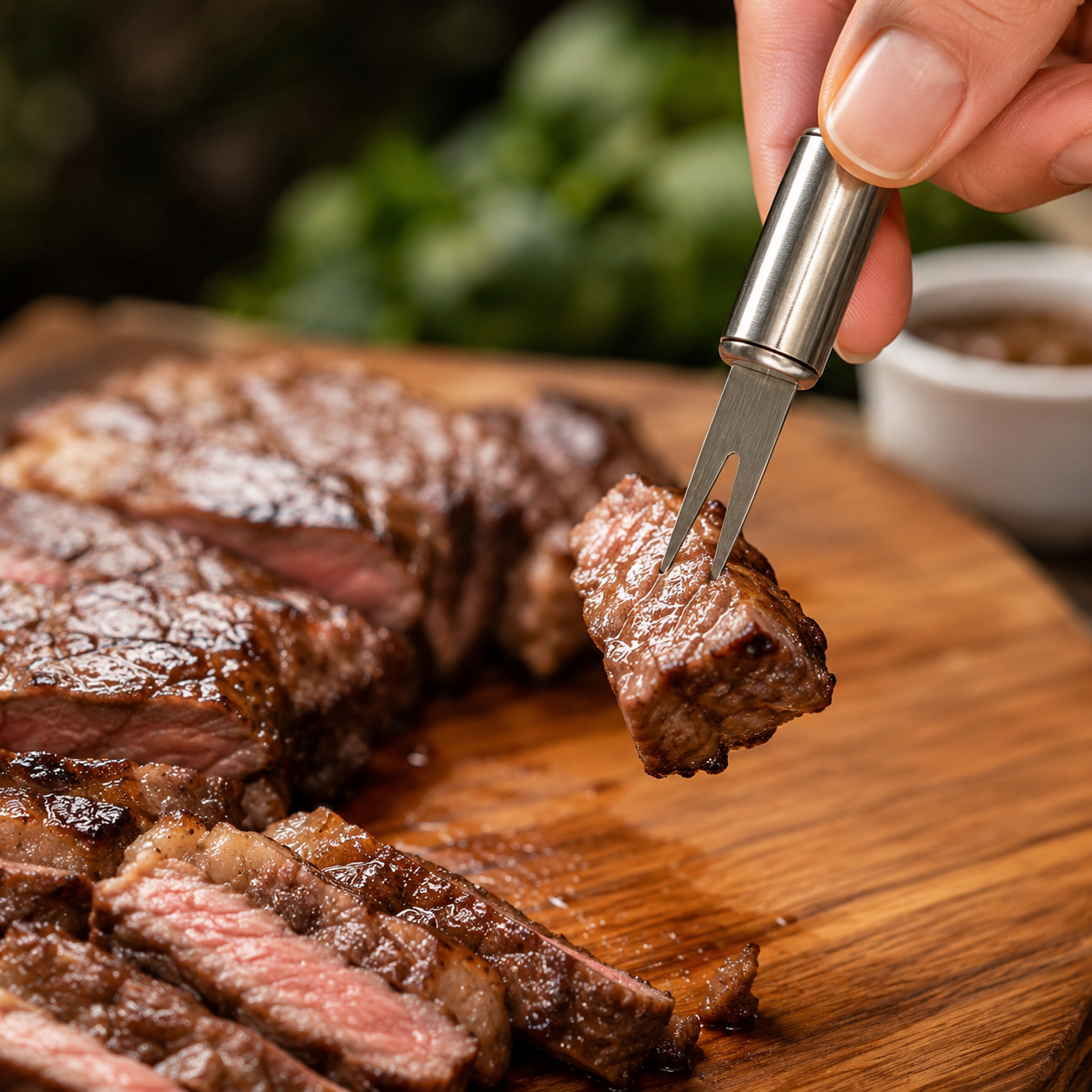 Kit 3 Bandejas Retangulares em Inox para Churrasco e Mesa Posta