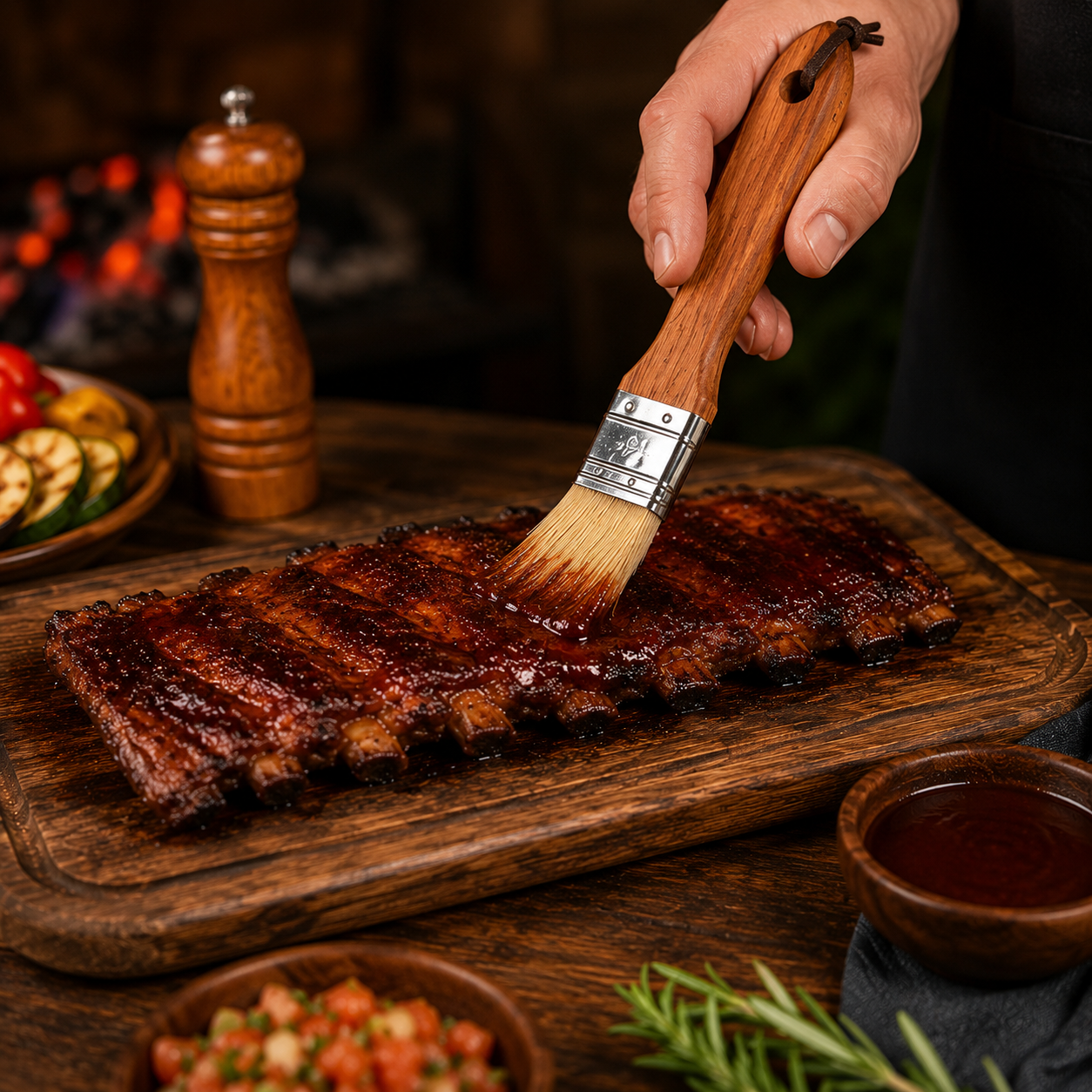 Maleta Churrasco 10 Peças com Facas e Utensílios