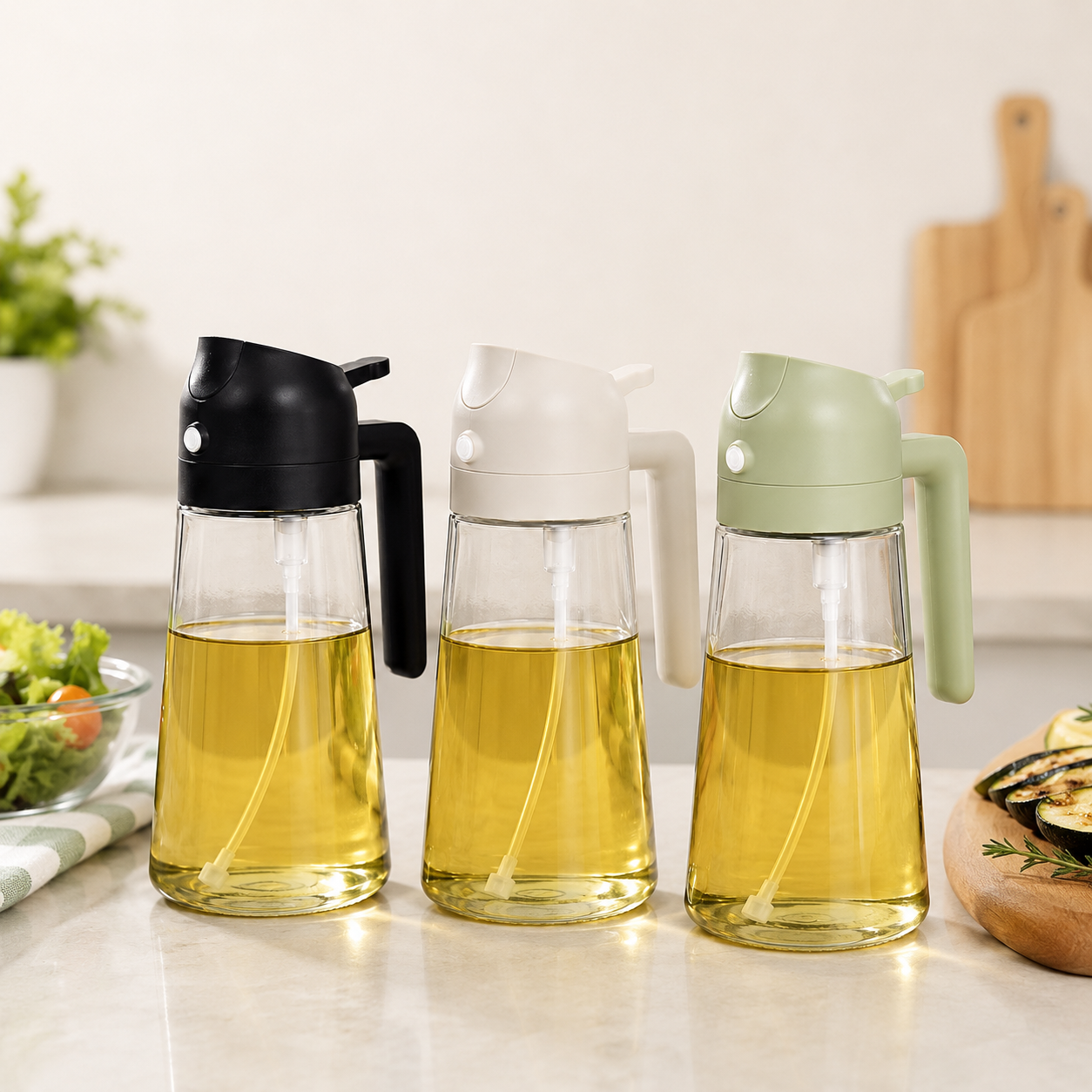 Borrifador de Vidro com Dosador 470ml